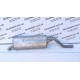 Глушитель Фиат Гранде Пунто (Fiat Grande Punto) 1.3 MJTD 2005-2010 (07.440) Polmostrow алюминизированный