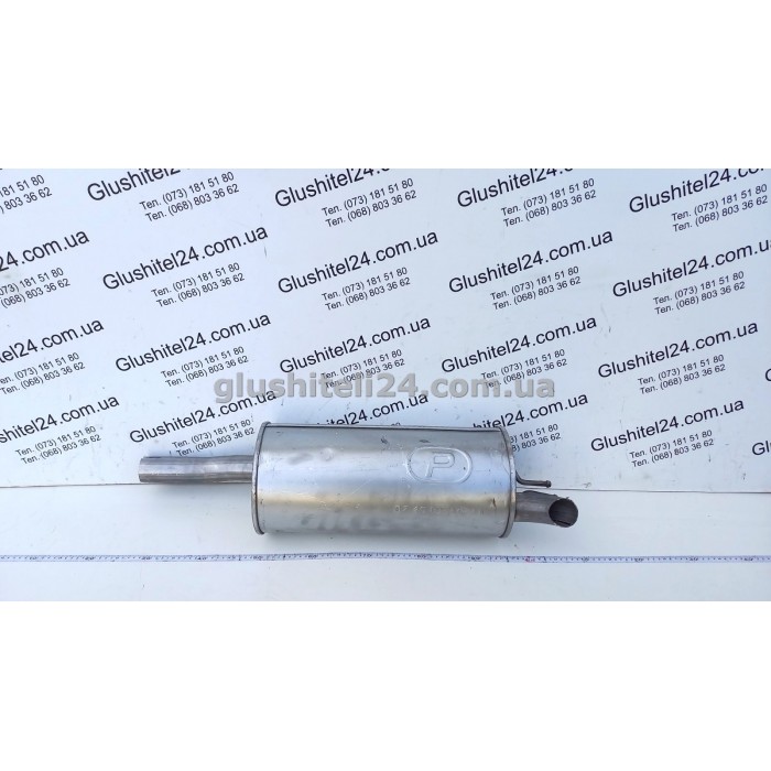 Глушитель Фиат Добло (Fiat Doblo) 1.3JTD/1.9JTD 2000-2009 (07.451) Polmostrow алюминизированный