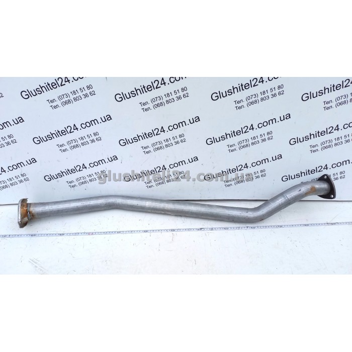 Труба средняя Ситроен Джампер 2 (Citroen Jumper II) 2.8 HDI/ Фиат Дукато 3 (Fiat Ducato III) 2.8 JTD/ Пежо Боксер 2 (Peugeot Boxer II) 2.8 HDI 2002-2006 (07.460) Polmostrow алюминизированная