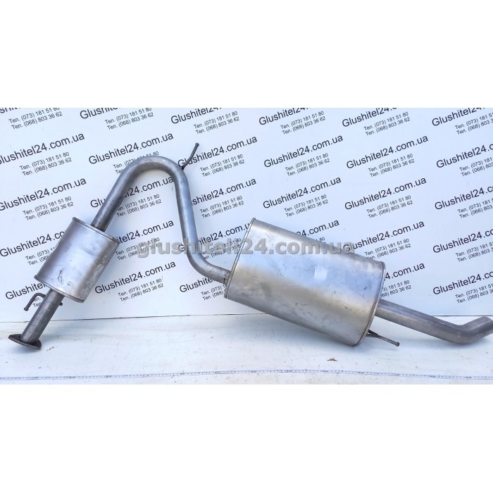 Глушитель Ситроен Джампер 2 (Citroen Jumper II) 2.8 HDI/ Фиат Дукато 3 (Fiat Ducato III) 2.8 JTD/ Пежо Боксер 2 (Peugeot Boxer II) 2.8 HDI 2002-2006 (07.461) Polmostrow алюминизированный