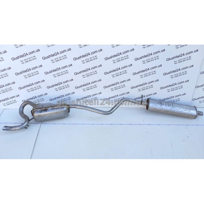 Система Фіат Пунто (Fiat Punto) 1.6i kat 93-97 (07.72) Polmostrow алюмінізований