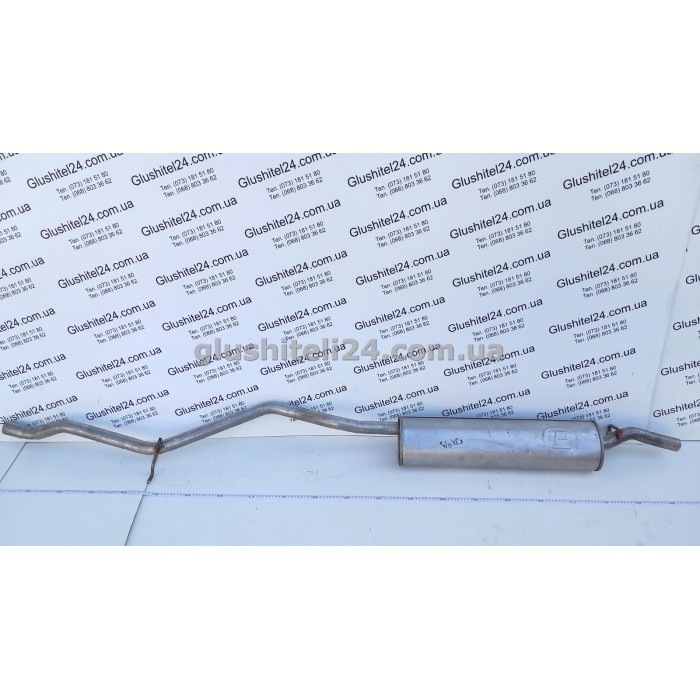 Глушитель Фиат Темпра (Fiat Tempra) 1.4/1.6 бензин седан 1990-1992 (07.99) Polmostrow алюминизированный