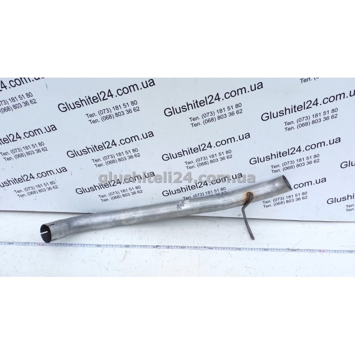 Труба конечная Форд Транзит Коннект (Ford Transit Connect) 1.8TDCi 2006-2010 (08.02) Polmostrow алюминизирована