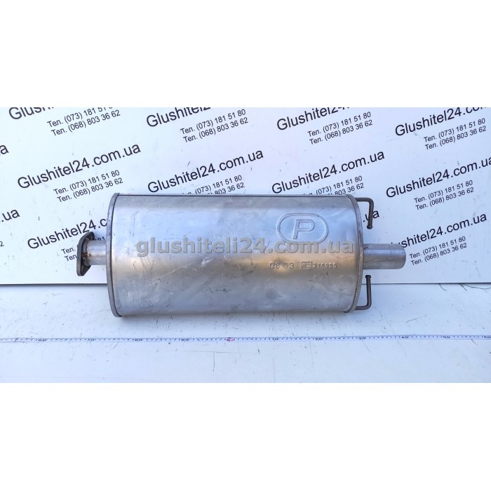 Глушитель Форд Транзит (Ford Transit) 2.2TDCI/2.4TDCI короткая/длинная база 2006 - (08.03) Polmostrow алюминизированный