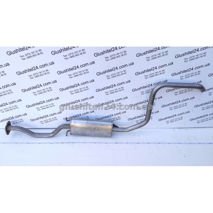 Резонатор Форд Ескорт (Ford Escort) 1.6 16V 1995-2001 (08.115) Polmostrow алюмінізований