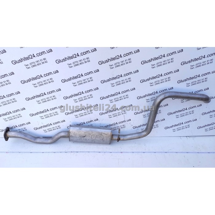 Резонатор Форд Ескорт (Ford Escort) 1.6/1.8/2.0i 1991-1995/Форд Оріон (Ford Orion) 1.8 1992-1993 (08.126) Polmostrow алюмінізований