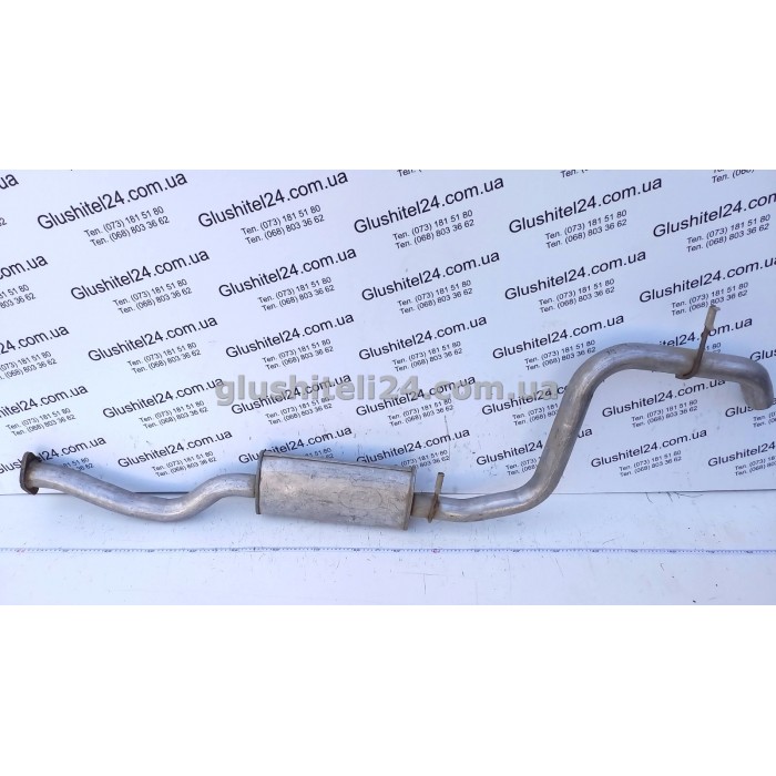 Резонатор Форд Ескорт (Ford Escort) 1.8 TD 1993-2001 (08.147) Polmostrow алюмінізований
