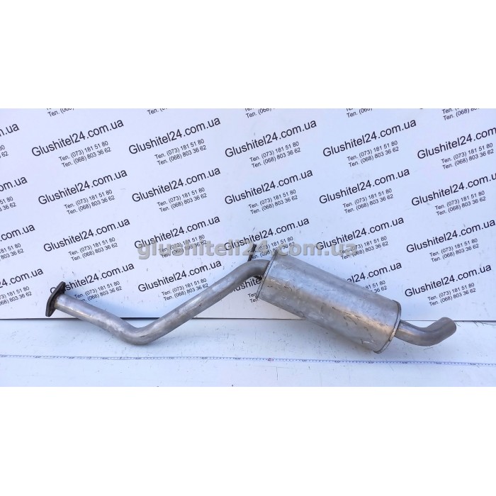 Глушитель Форд Транзит Коннект (Ford Transit Connect) 1.8 TDCI короткая база 2008-2010 (08.16) Polmostrow алюминизированный