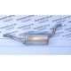 Глушник Форд Фієста (Ford Fiesta) 95-98 1.3I Courier kat (08.179) Polmostrow алюмінізований