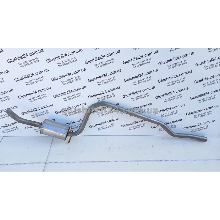 Резонатор Форд Фієста (Ford Fiesta) 1.1/1.3i kat 1989-1996 (08.20) Polmostrow алюмінізований