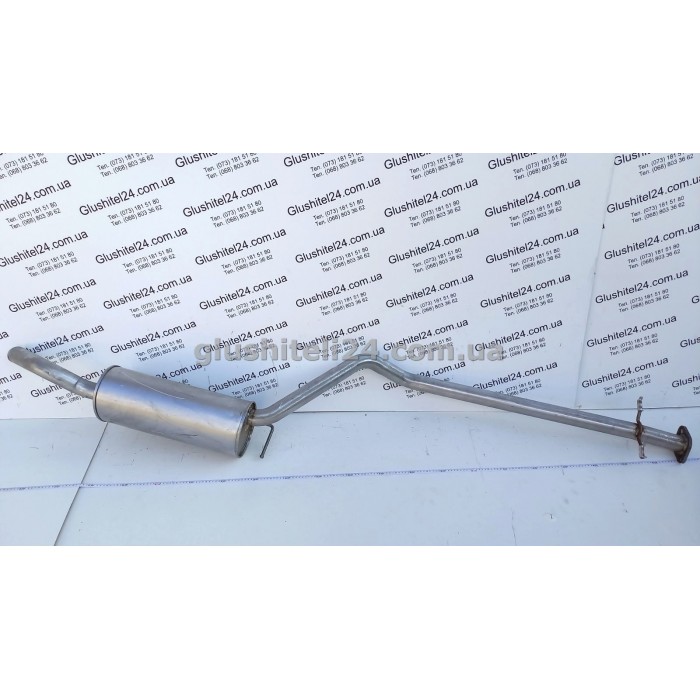 Глушитель Форд Транзит Коннект (Ford Transit Connect) 1.8 TDCI длинная база 2004-2006 (08.21) Polmostrow алюминизированный