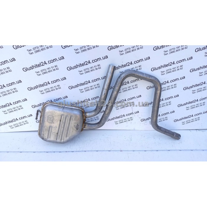 Глушник лівий Форд Мондео (Ford Mondeo) 2.0 16V хетчбек/седан 1993-1997 (08.234) Polmostrow алюмінізований