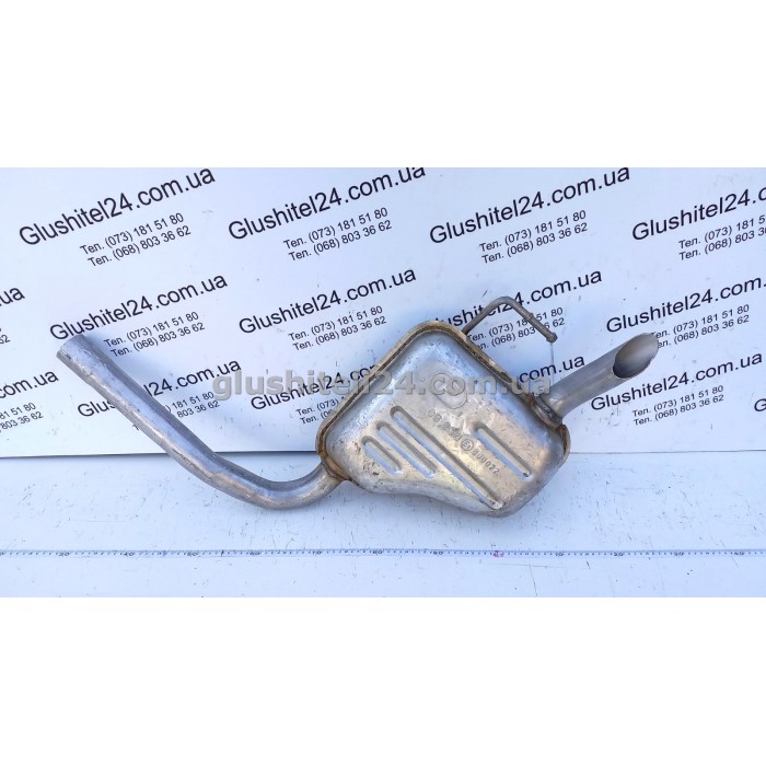 Глушник правий Форд Мондео (Ford Mondeo) 2.0 16V універсал 1993-1997 (08.236) Polmostrow алюмінізований