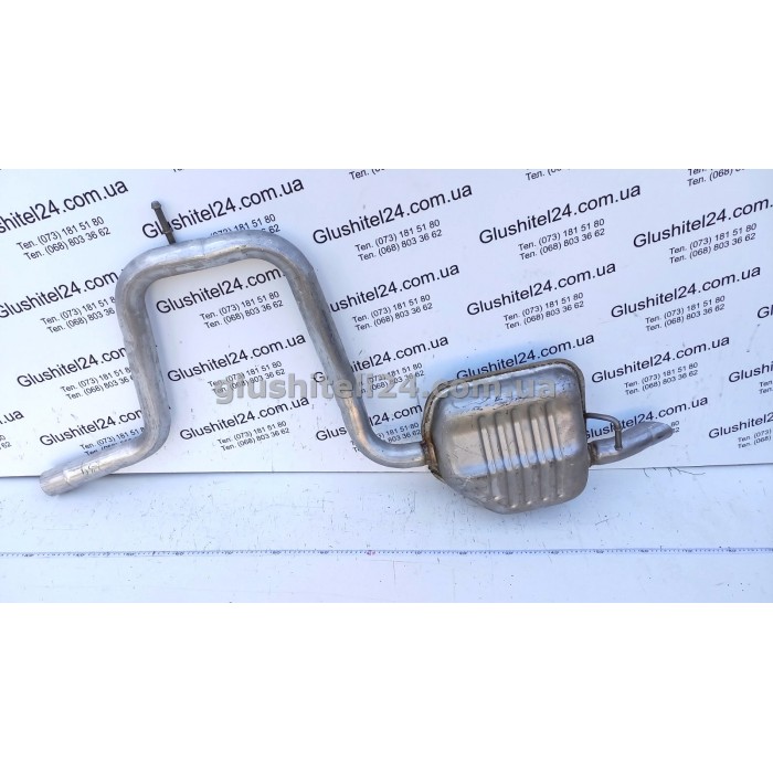 Глушник Форд Мондео 1 (Ford Mondeo 1) 1.8TD хечбек/седан 1993-1996 (08.239) Polmostrow алюмінізований