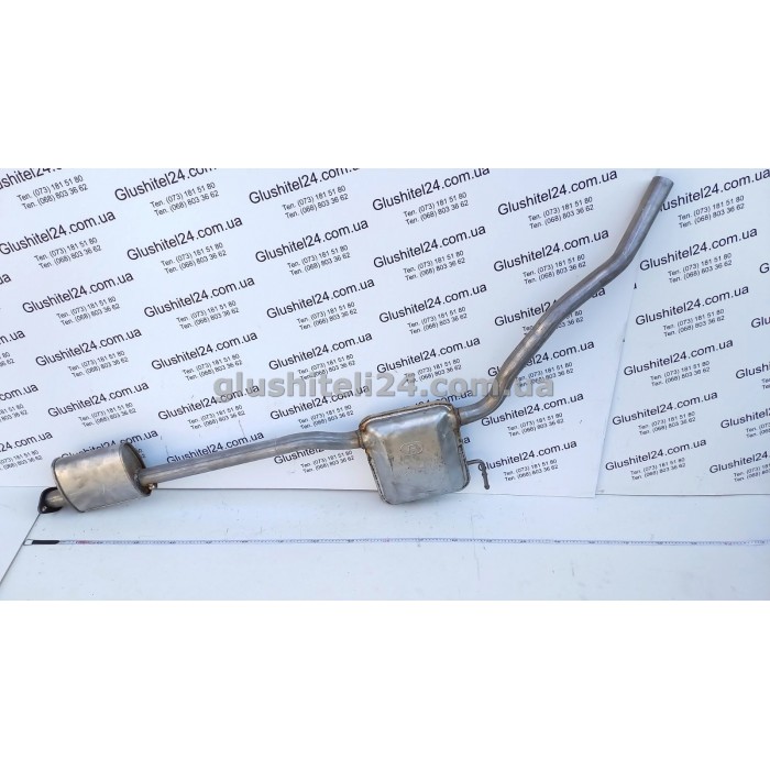 Резонатор Форд Скорпіо (Ford Scorpio) 2.0 OHC 1985-1989 хетчбек (08.254) Polmostrow алюмінізований