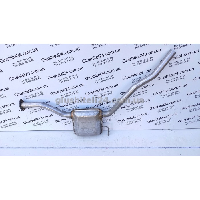 Резонатор Форд Скорпіо (Ford Scorpio) 2.0 OHC 1985-1989 седан (08.256) Polmostrow алюмінізований