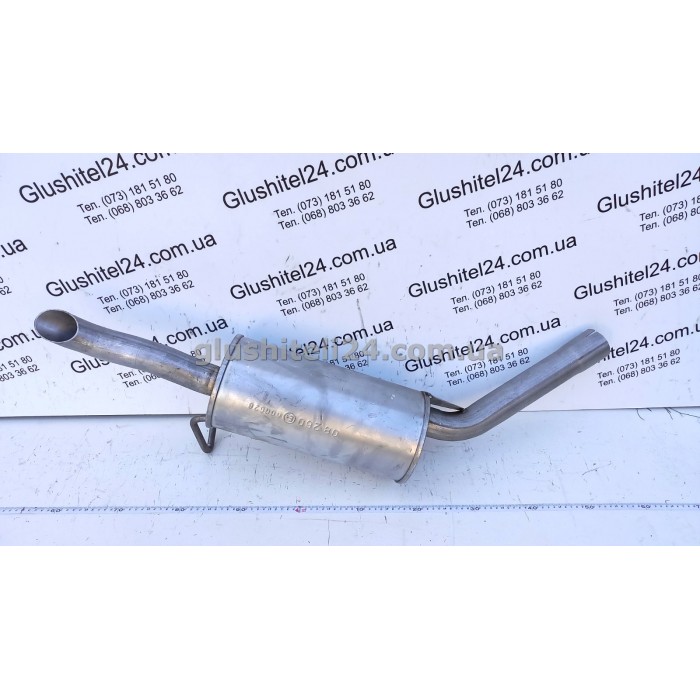 Глушник Форд Скорпіо (Ford Scorpio) 2.0 DOHC 1989-1994 (08.260) Polmostrow алюмінізований