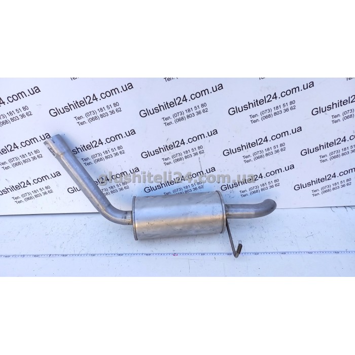Глушник Форд Скорпіо (Ford Scorpio) 90-92 2.9 (08.281) Polmostrow алюмінізований