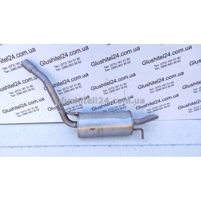 Глушник Форд Сієрра (Ford Sierra) 1.8/2.0 OHC універсал 1985-1989 (08.289) Polmostrow алюмінізований