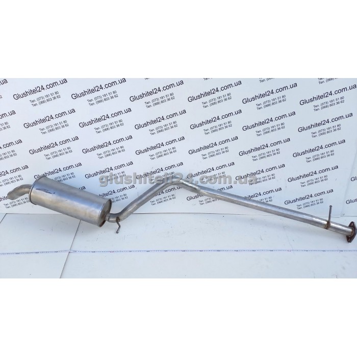 Глушитель Форд Транзит Коннект (Ford Transit Connect) 1.8 TDCI короткая база 2004-2006 (08.32) Polmostrow алюминизированный