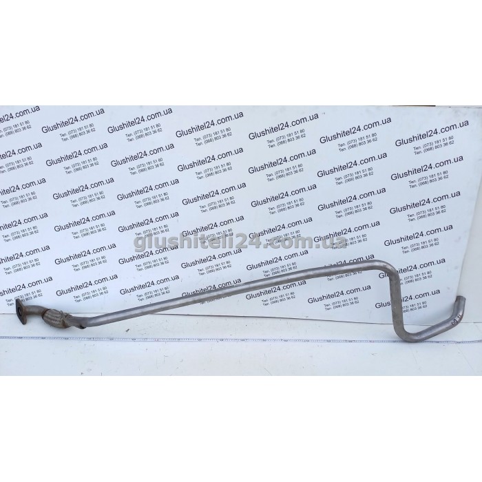 Труба глушителя средняя Форд Фиеста (Ford Fiesta) 1.25/1.4 16V 2008-2012 (08.33) Polmostrow алюминизированная