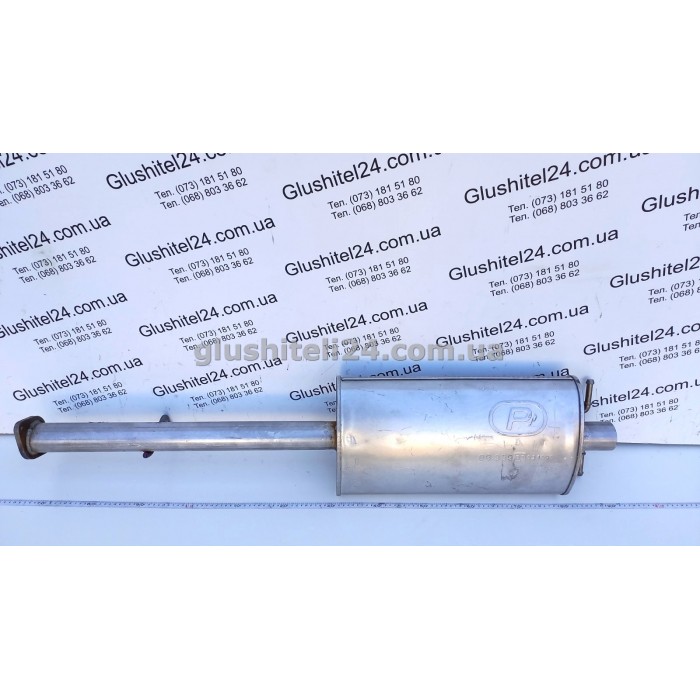 Резонатор Форд Транзит (Ford Transit) 94-96 2.5TD 80-120 (08.339) Polmostrow алюминизированный