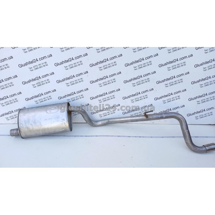 Глушитель Форд Транзит (Ford Transit) 1994-1996 2.5TD SWB 2835 (08.344) Polmostrow алюминизированный