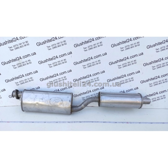 Вихлопная Система (глушитель) Форд Транзит (Ford Transit) 1988-1991 2.5D 80-120 (08.36) Polmostrow алюминизированная