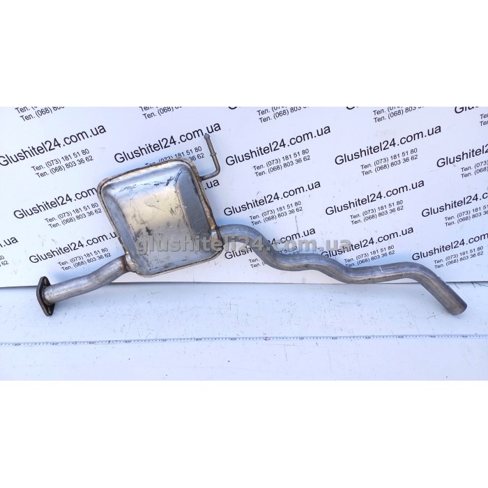 Резонатор Форд Сієрра (Ford Sierra) 2.0 DOHC хечбек/седан/комбі 1989-1993 (08.363) Polmostrow алюмінізований