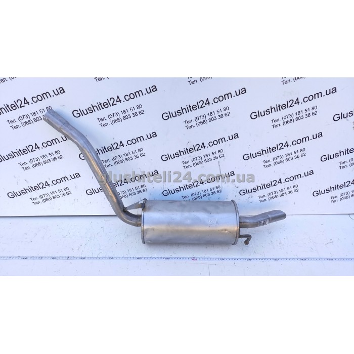 Глушитель Форд Сиерра (Ford Sierra) 1.6/1.8/2.3D 1985-1994 (08.367) Polmostrow алюминизированный