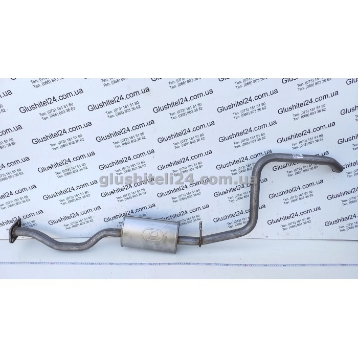 Резонатор Форд Ескорт (Ford Escort)/Форд Оріон (Ford Orion) 1.4/1.6 1990-1992 (08.371) Polmostrow алюмінізований