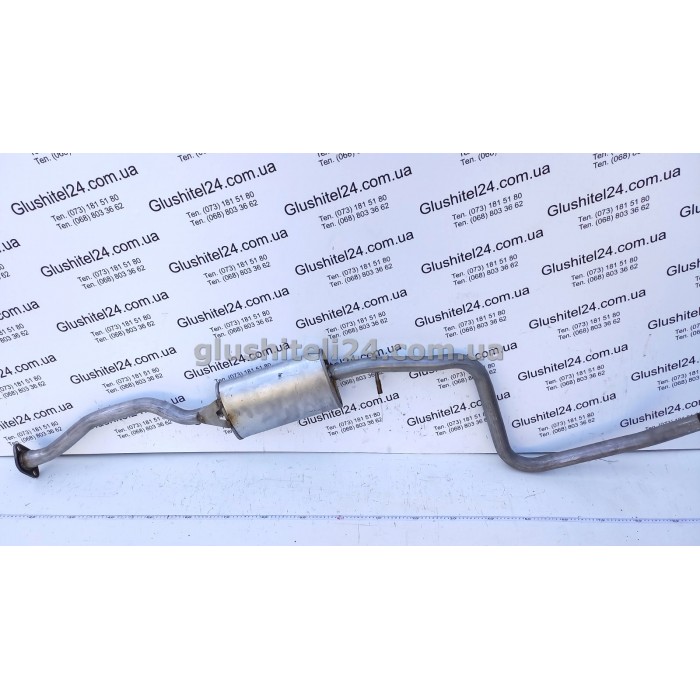 Резонатор Форд Ескорт (Ford Escort)/ Форд Оріон (Ford Orion) 1.8D дизель 1990-2000 (08.375) Polmostrow алюмінізований