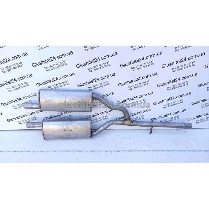 Резонатор Форд Таунус (Ford Taunus) 76-83 2.0/2.3 (08.383) Polmostrow алюминизированный