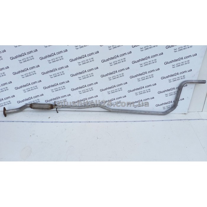 Труба средняя Форд Ка (Ford Ka) 1.3 kat. 1996-2000 (08.398) Polmostrow алюминизированная