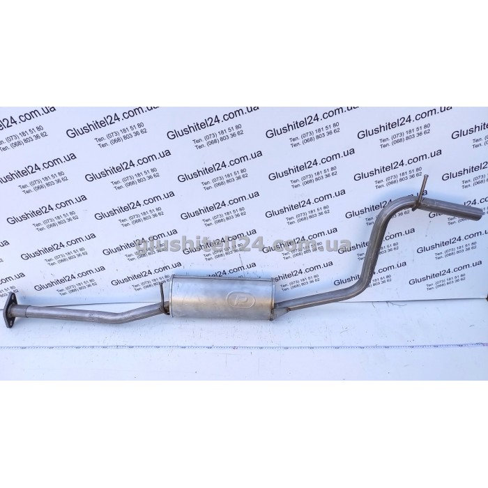 Резонатор Форд Мондео (Ford Mondeo) 1.6i/1.8i 16V хетчбек/седан/універсал 1993-1998 (08.44) Polmostrow алюмінізований