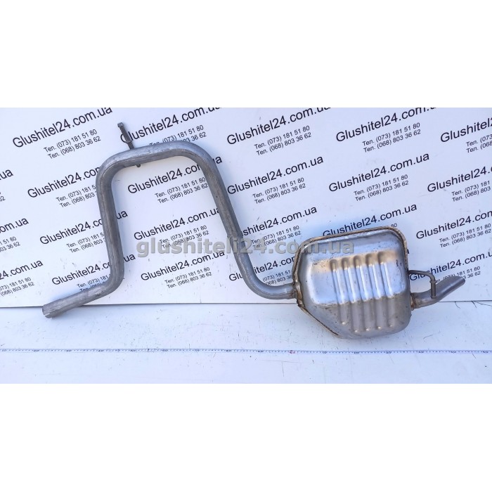 Глушитель задний Форд Мондео 1/2 (Ford Mondeo 1/2) 1.6i/1.8i 16V хэтчбек/седан 1993-2000 (08.45) Polmostrow алюминизированный