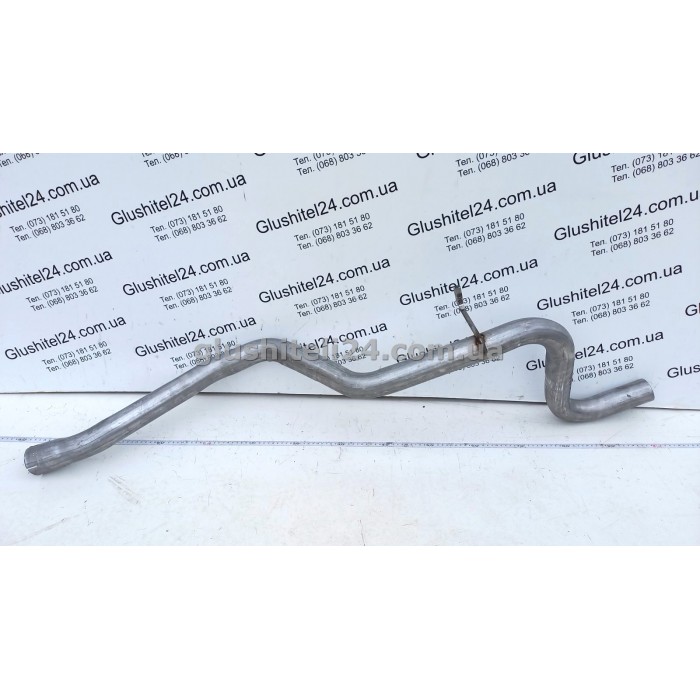 Труба конечная Форд Транзит (Ford Transit) короткая база 1991-1994 2.5D 80/100S/115/120/150S (08.521) Polmostrow алюминизированная