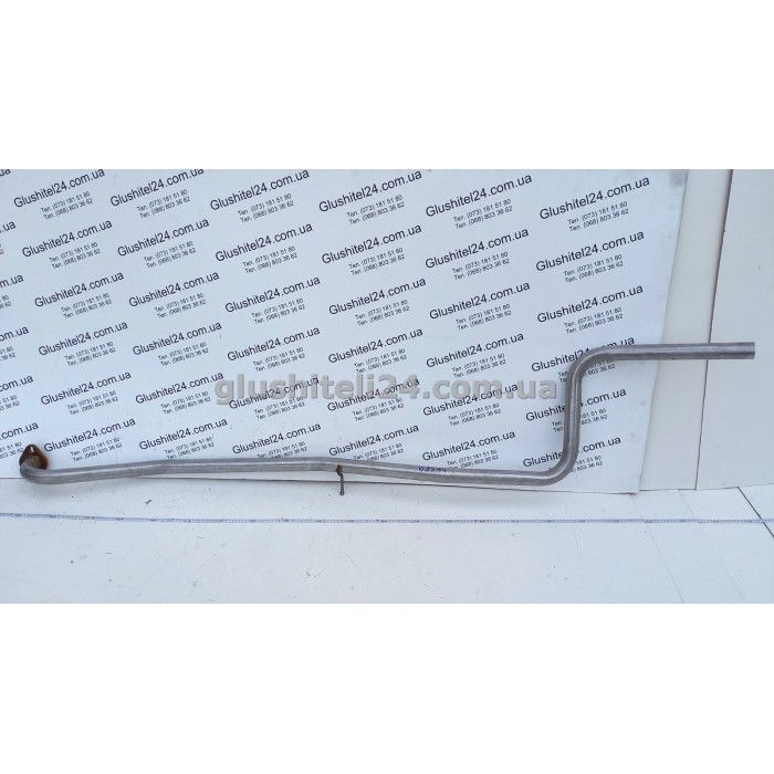 Труба середня глушника Форд Фієста/Фьюжн (Ford Fiesta/Fusion)/ Мазда 2 (Mazda 2) 1.4/1.6TDCI 2001- (08.544) Polmostrow алюмінізована