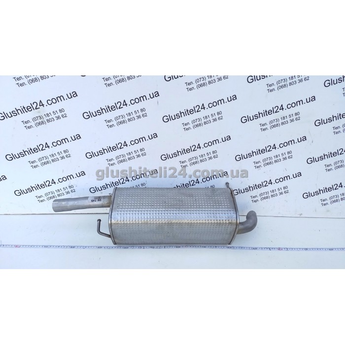 Глушитель Форд Фиеста МК5 (Ford Fiesta MK5)/ Мазда 2 (Mazda 2) 1.4 TDCI 2001-2007 (08.545) Polmostrow алюминизированный