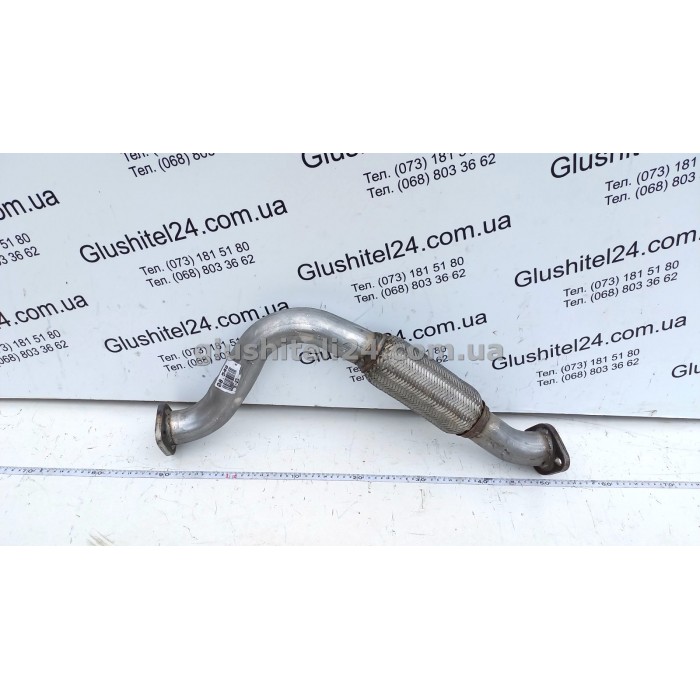 Прийомна труба Форд Фокус 1 (Ford Focus 1) 1.8/2.0 1998-2004/ Транзит Коннект (Transit Connect) 1.8 2004-2013 (08.548) Polmostrow алюмінізована