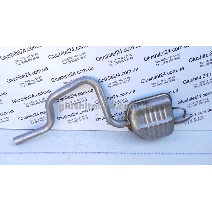 Глушитель Форд Мондео 3 (Ford Mondeo 3) 2.0Di дизель хэтчбек/седан 2000-2004 (08.558) Polmostrow алюминизированный