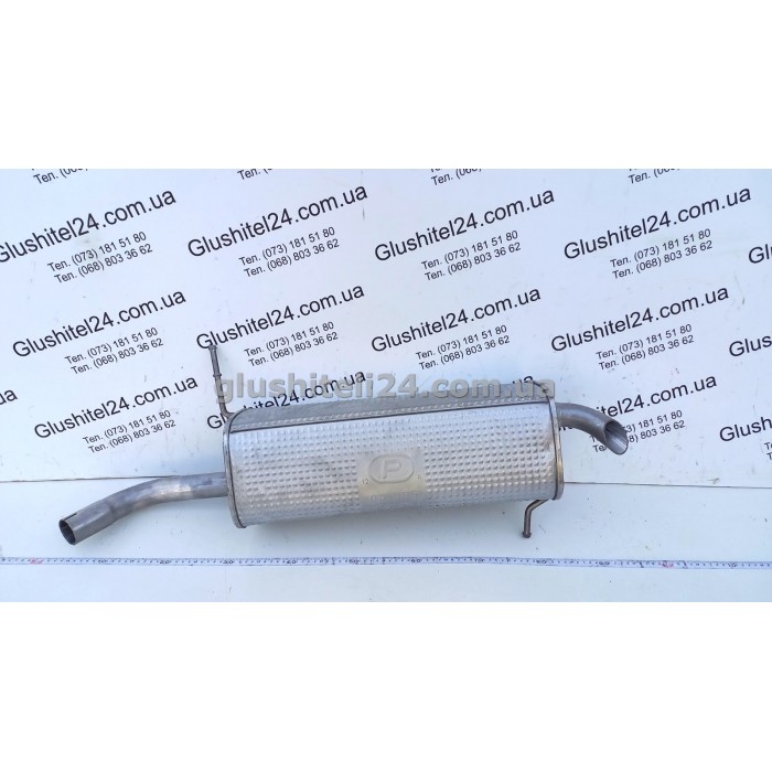 Глушитель Форд Фиеста (Ford Fiesta) 1.25/1.4 16V 2008-2012 (08.565) Polmostrow алюминизированный