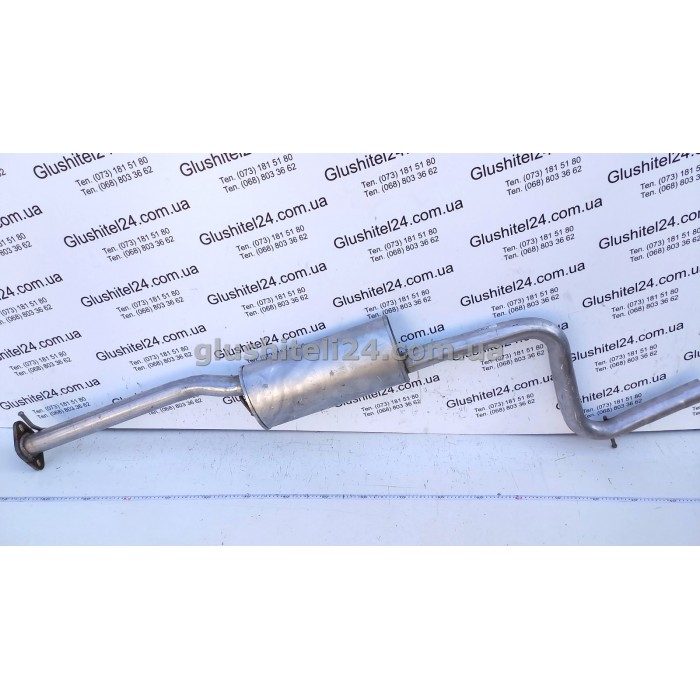 Резонатор Форд Мондео (Ford Mondeo) 1.8TD хечбек/седан/комбі 1996-2000 (08.566) Polmostrow алюмінізований