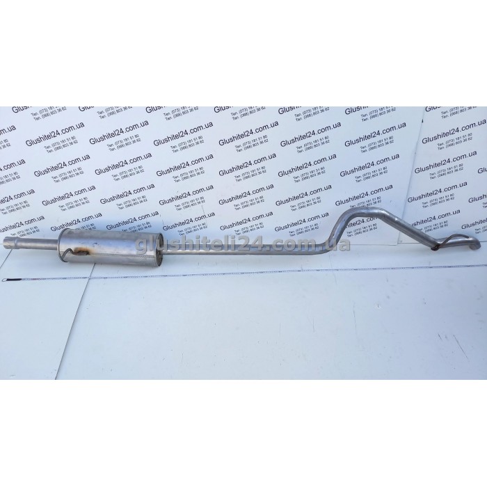 Глушитель Форд Транзит (Ford Transit) 2.5TD 96-00 (08.572) Polmostrow алюминизированный