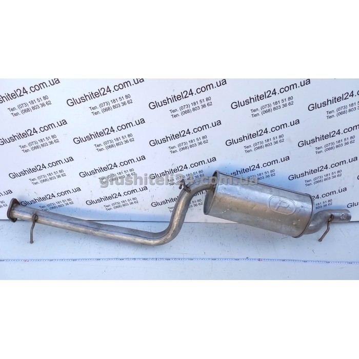 Глушитель под фланец Форд Фокус 2/Фокус С-Макс (Ford Focus 2/Focus C-Max) 2.0 TDCI 2004-2011/ Вольво В50 (Volvo V50) 2.0TD 2005- (08.581) Polmostrow алюминизированный