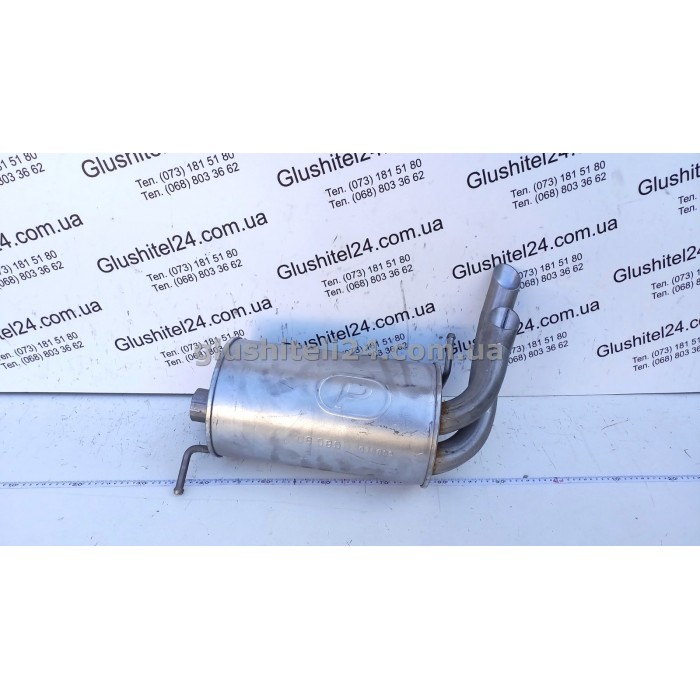 Глушитель Форд Галакси (Ford Galaxy) 1.9TDI 1995-2000/ Сеат Альхарма (Seat Alhambra) 1.9TDI 1997-2003 (Фольксваген Шаран) Volkswagen Sharan 1.9TDI 1995-2000 (08.585) Polmostrow алюминизированный