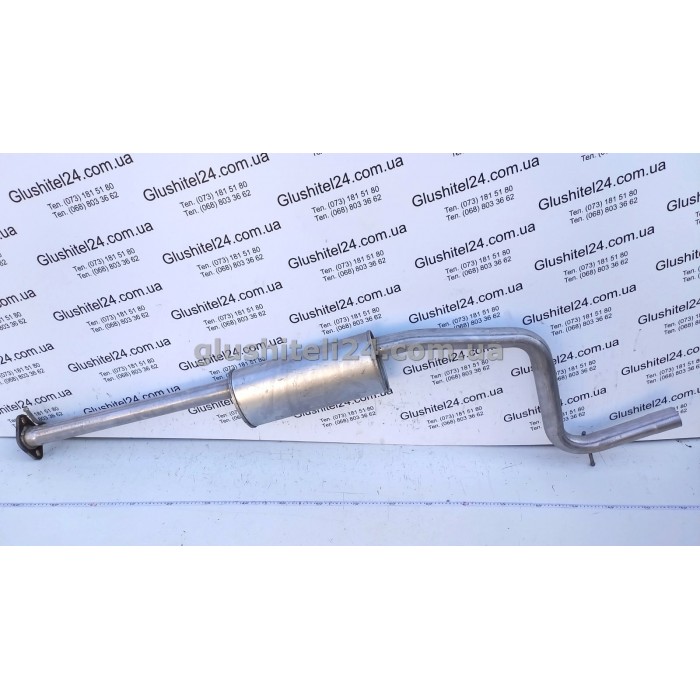 Резонатор Форд Мондео 3 (Ford Mondeo 3) 2.0 DCi/2.2TDCi хэтчбек/седан/универсал 2001-2007 (08.595) Polmostrow алюминизированный