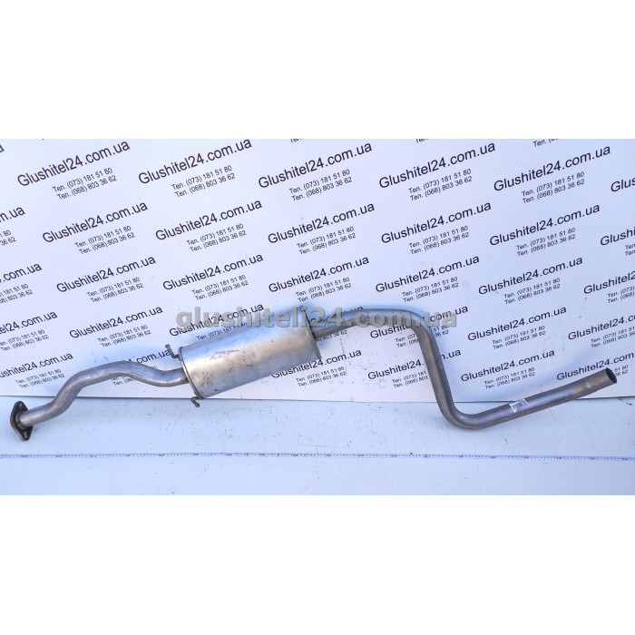 Резонатор Форд Ескорт (Ford Escort) 1.8i - 16V бензин 1995-2001 (08.596) Polmostrow алюмінізований