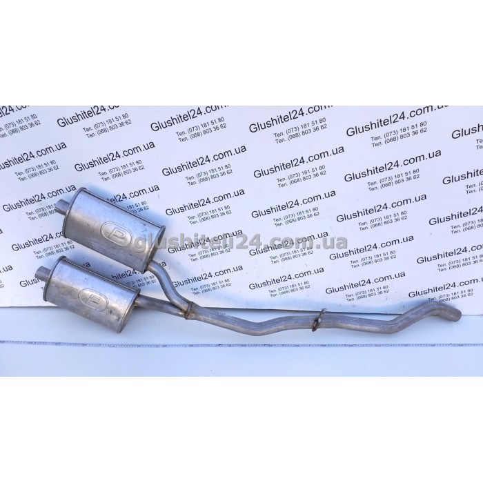 Резонатор Форд Гранада (Ford Granada) 2.8 1977-1985 (08.60) Polmostrow алюмінізований