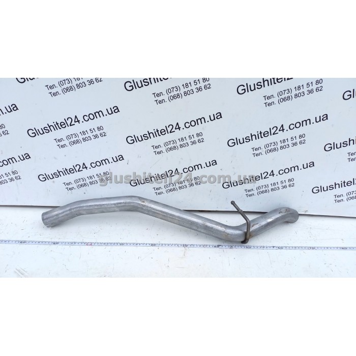 Трубка кінцева глушника Форд Фокус 2 (Ford Focus 2) 1.4/1.6/1.8/2.0 седан 2004-2011 (08.65) Polmostrow алюмінізована